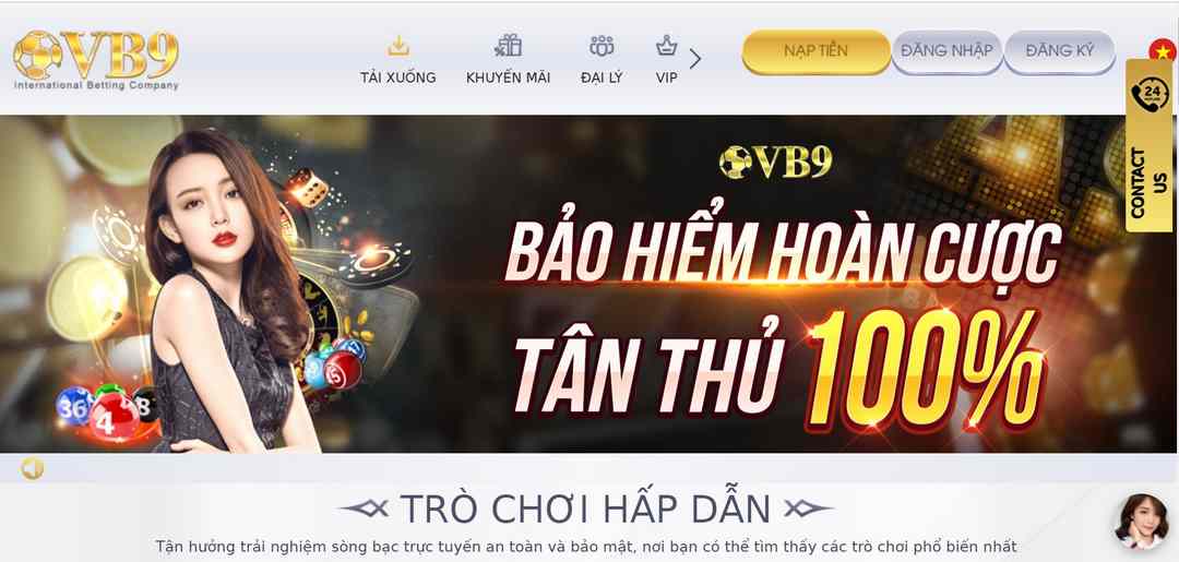 Giao diện nhà cái Vuabai9