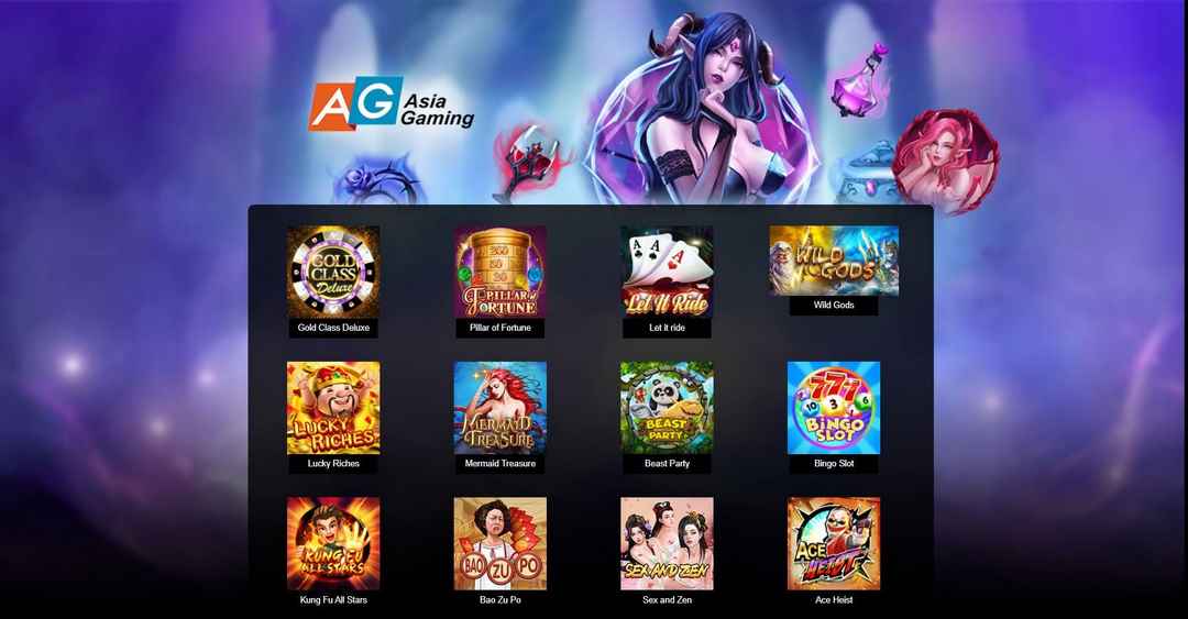 Asia Gaming cung cấp nhiều siêu phẩm khuấy đảo thị trường