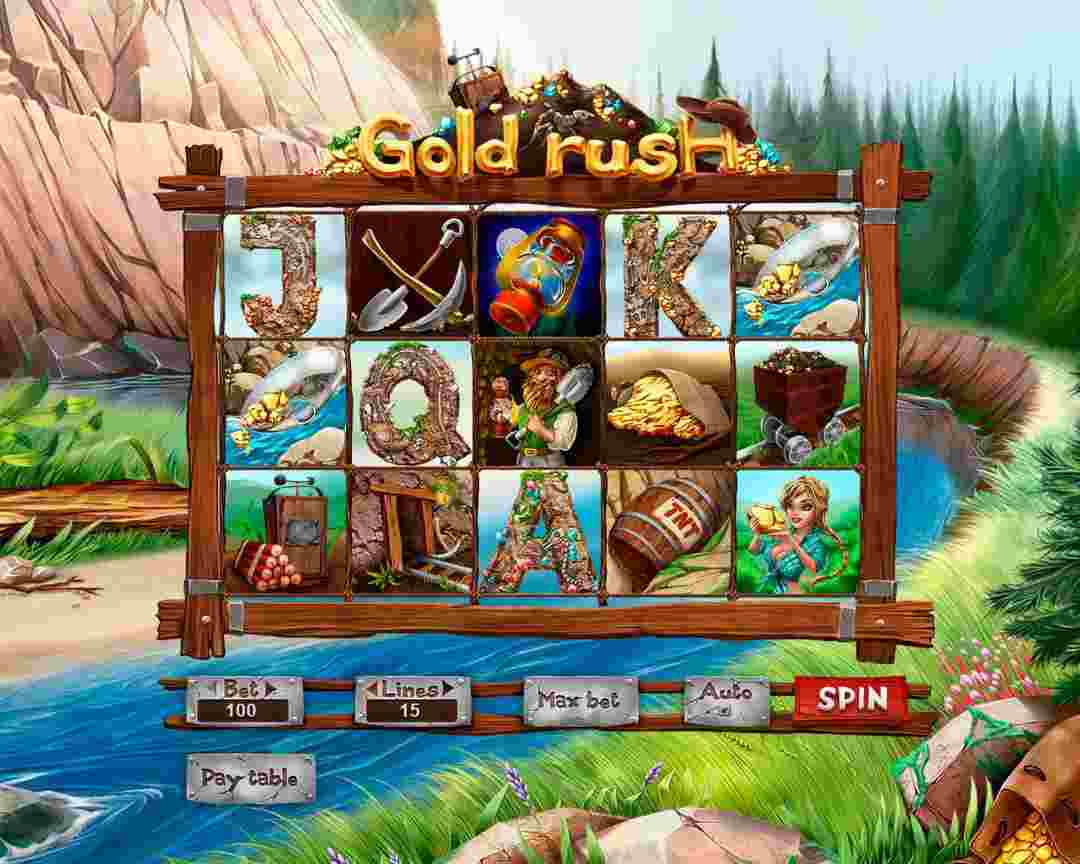 Trò chơi Gold Rust siêu hấp dẫn người chơi bởi giao diện tuyệt đẹp