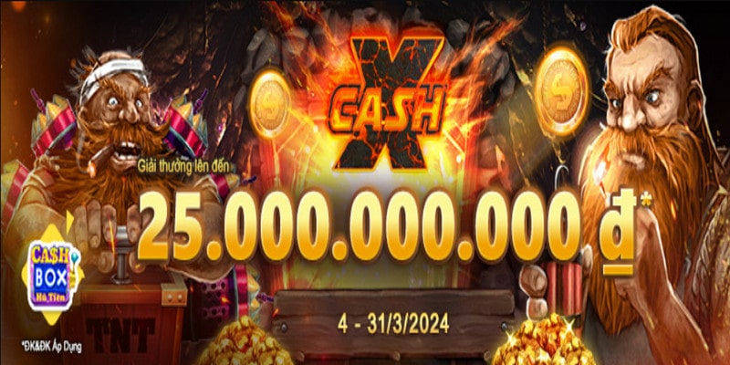 Giải đấu Cash X chương trình khuyến mãi Sbobet siêu hấp dẫn